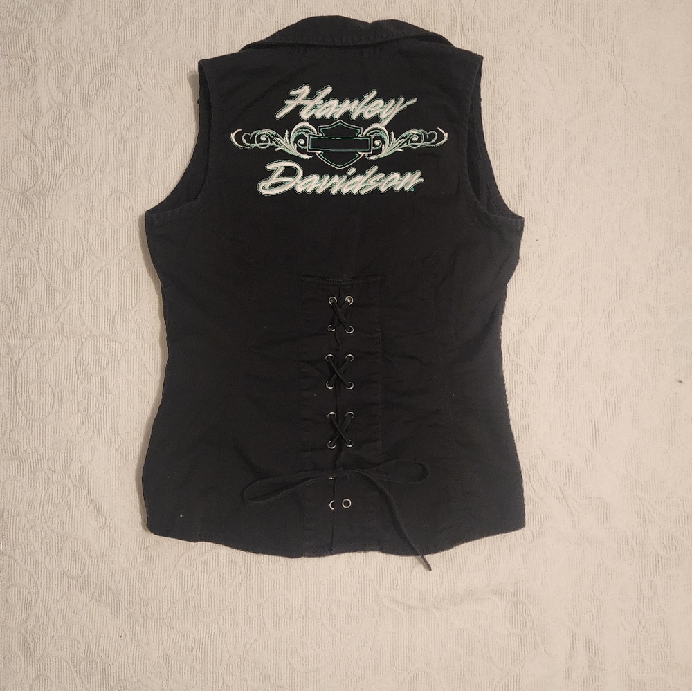 Harley-Davidson women's zip-up top Sz XS